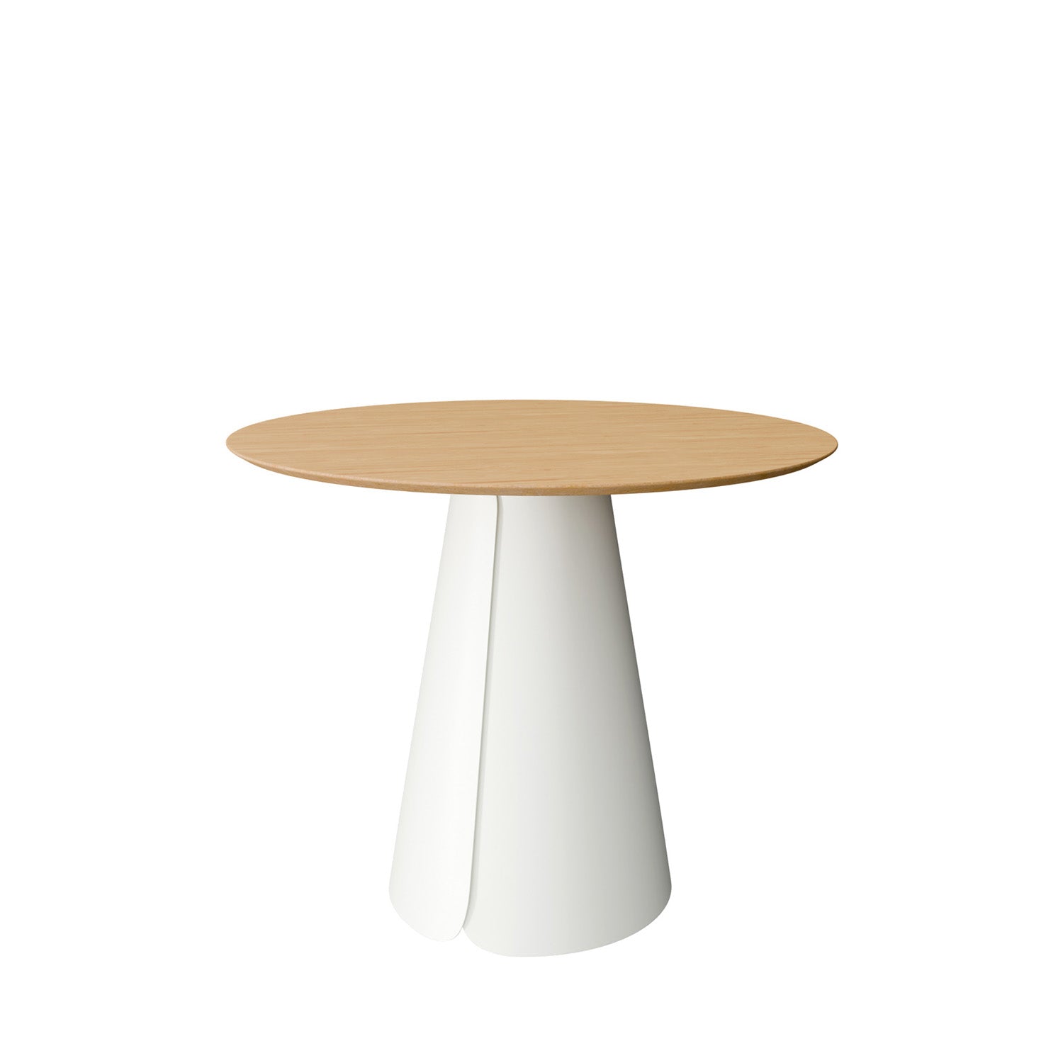 Tavolo fisso rovere/bianco daisy 100 rosso