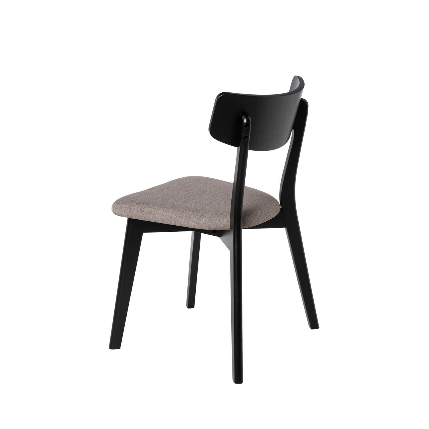 Sedia keira nera grigio chiaro