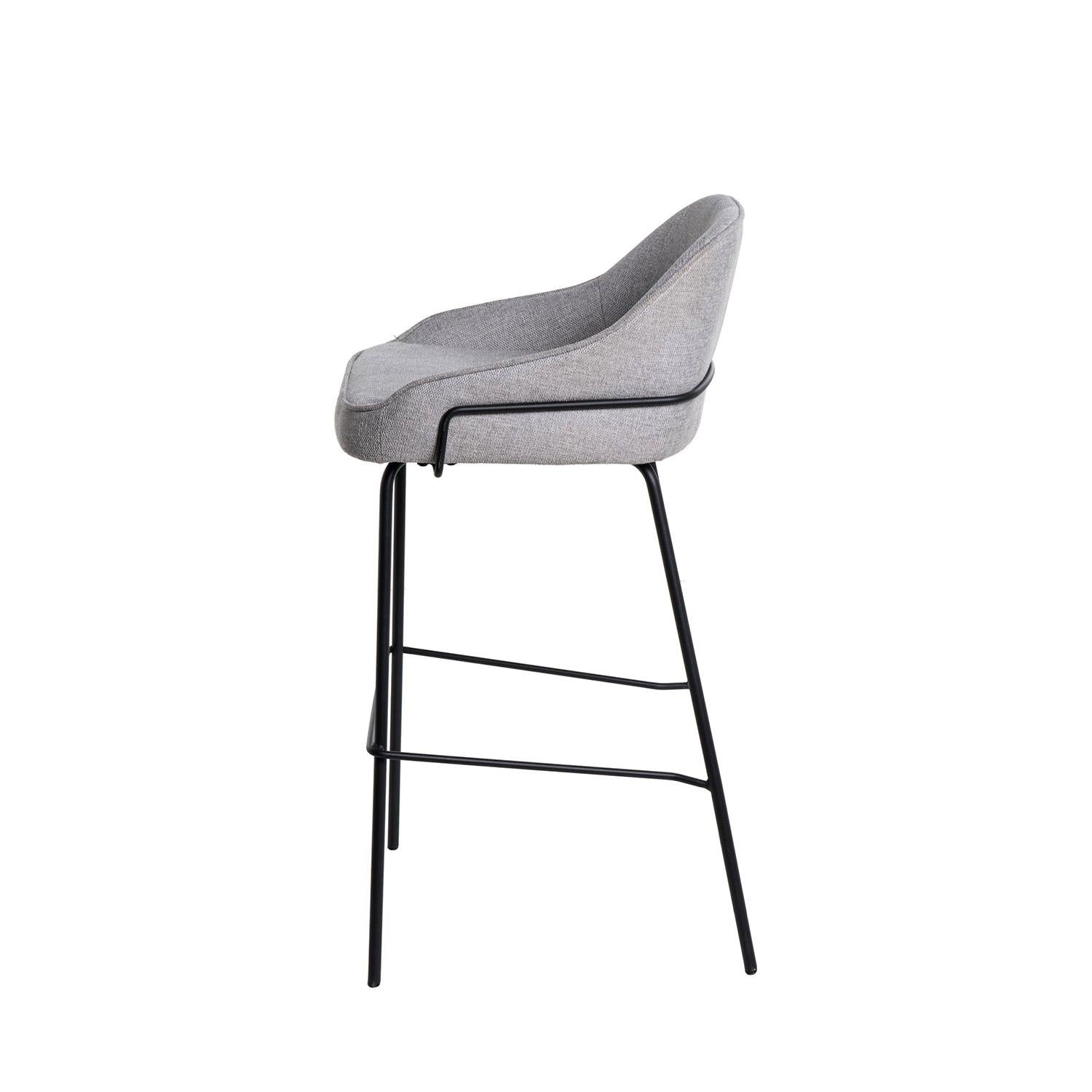 Sgabello louis grigio chiaro