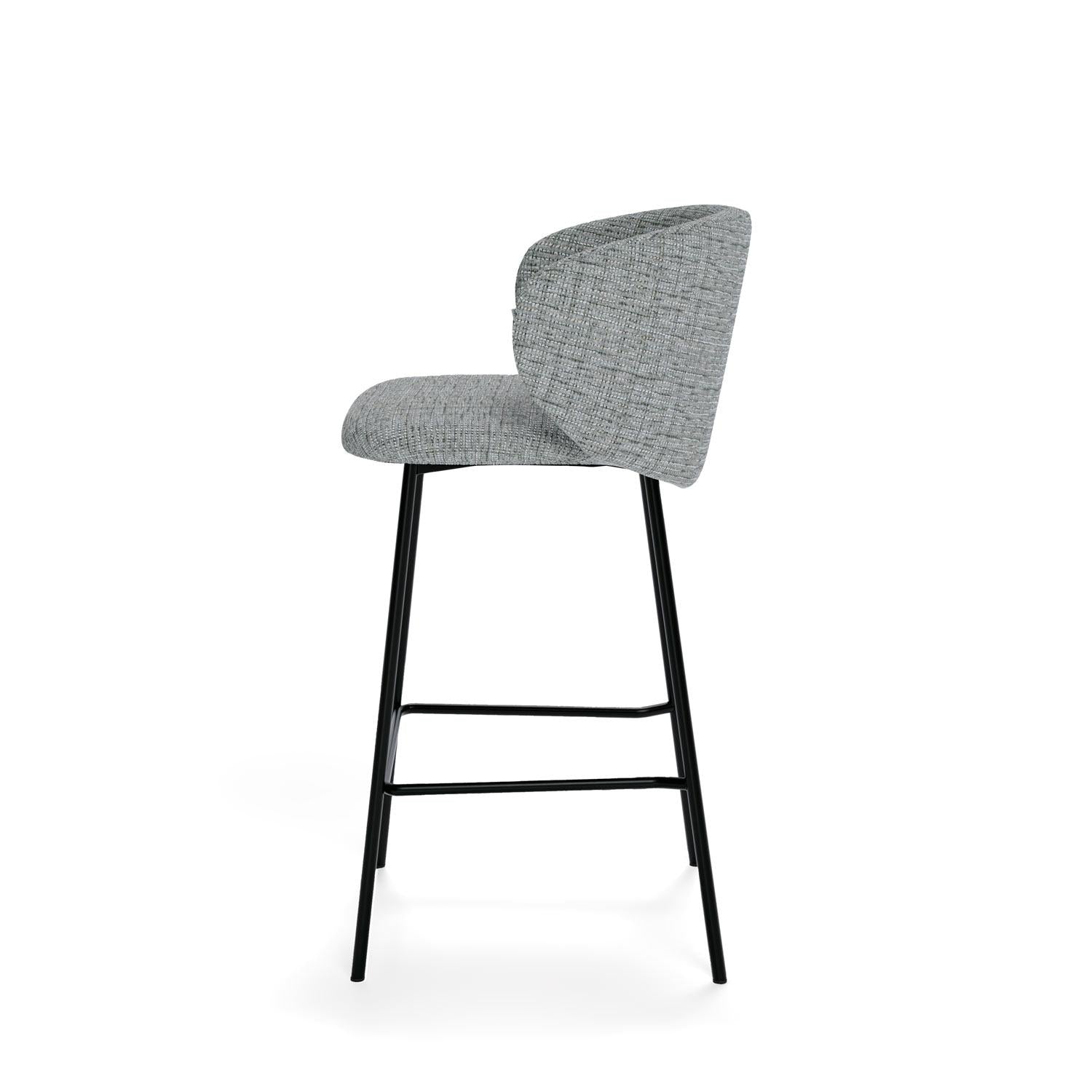 Sgabello raggi grigio