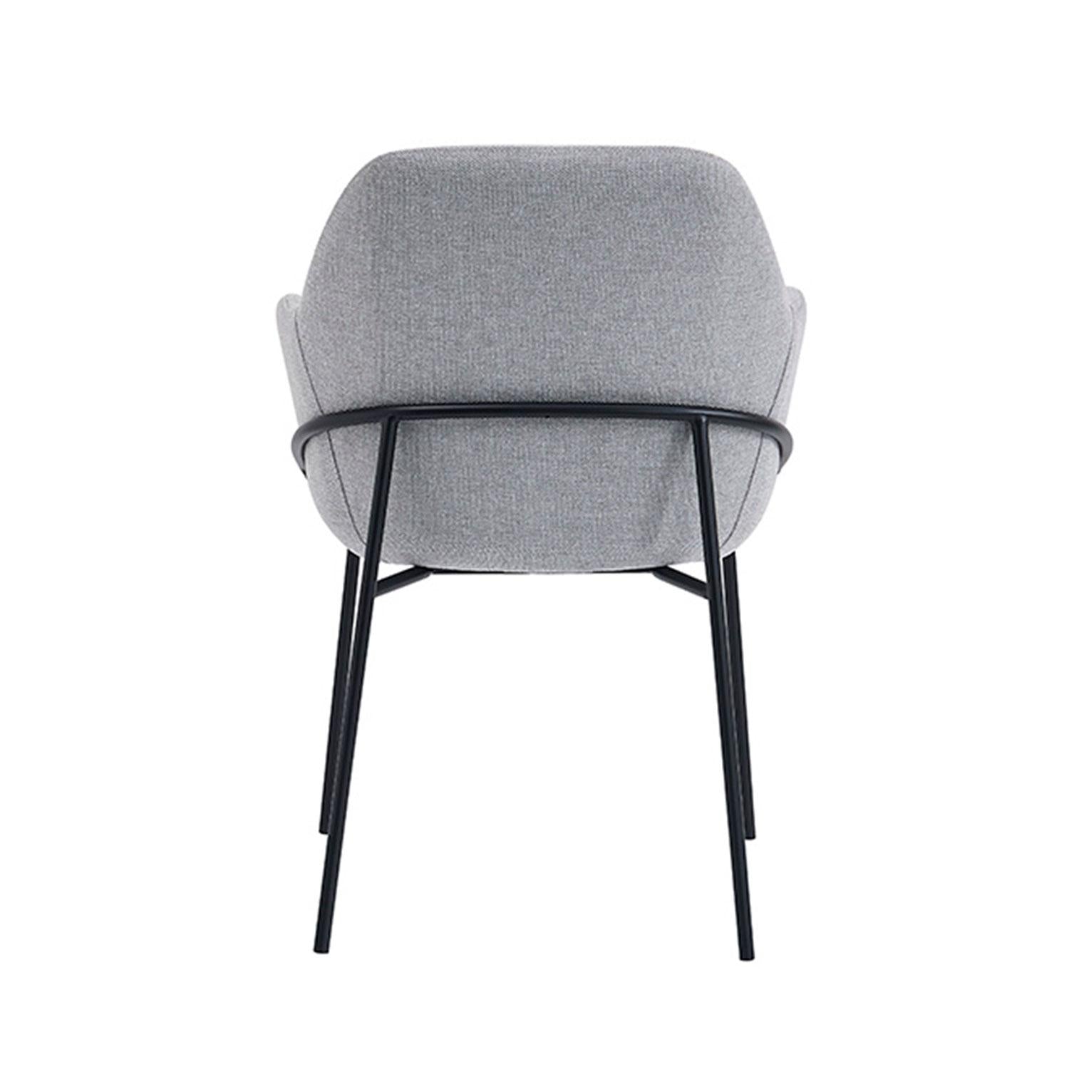 Sedia abigail grigio chiaro
