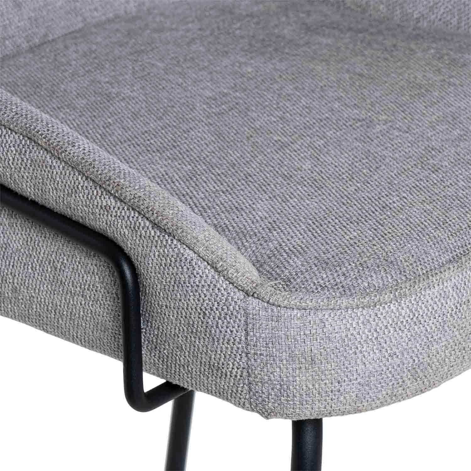 Sgabello louis grigio chiaro