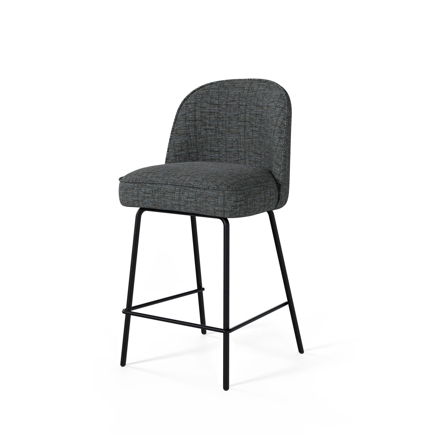 Sgabello nelson grigio scuro