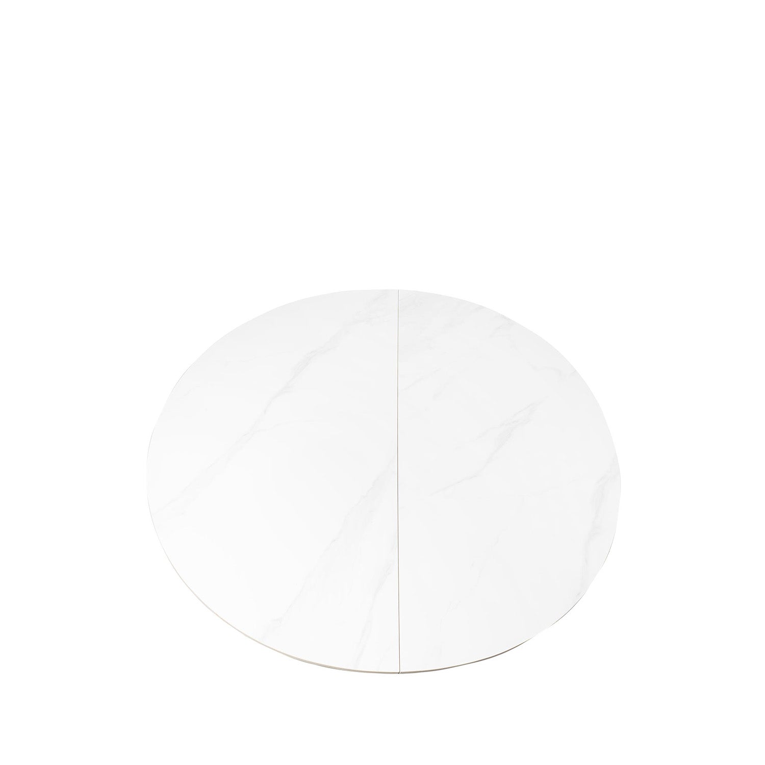 Tavolo zuri 130 rosso. bianco/nero
