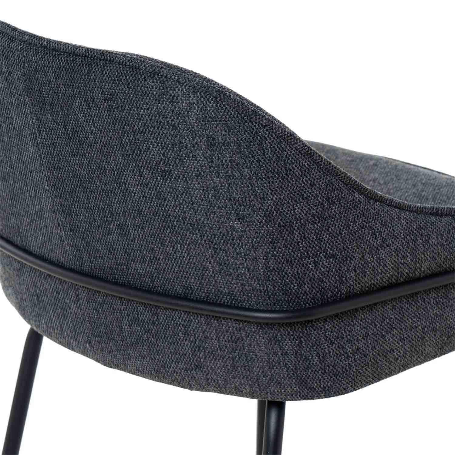 Sgabello louis grigio scuro