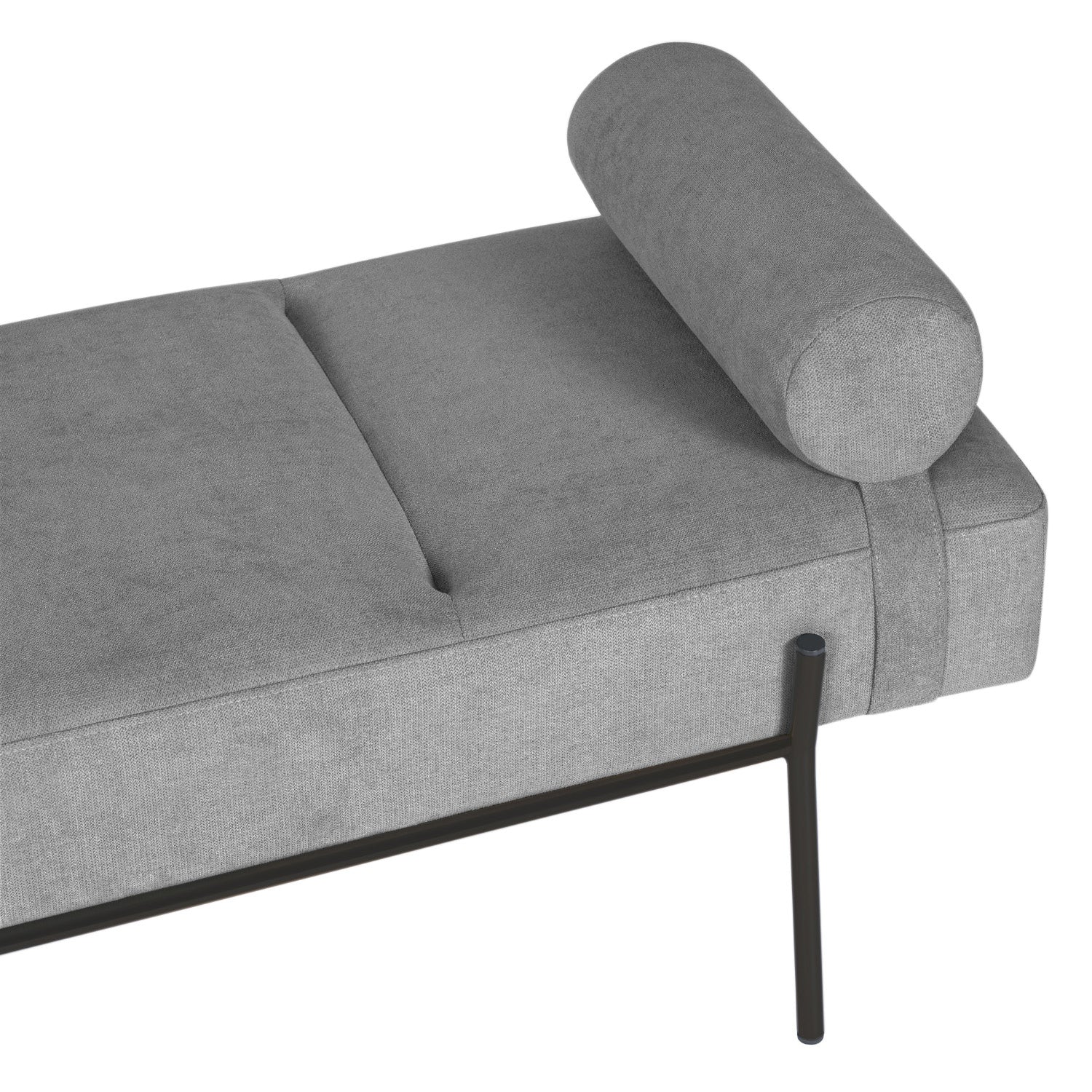 Panca edimburgo grigio/nero