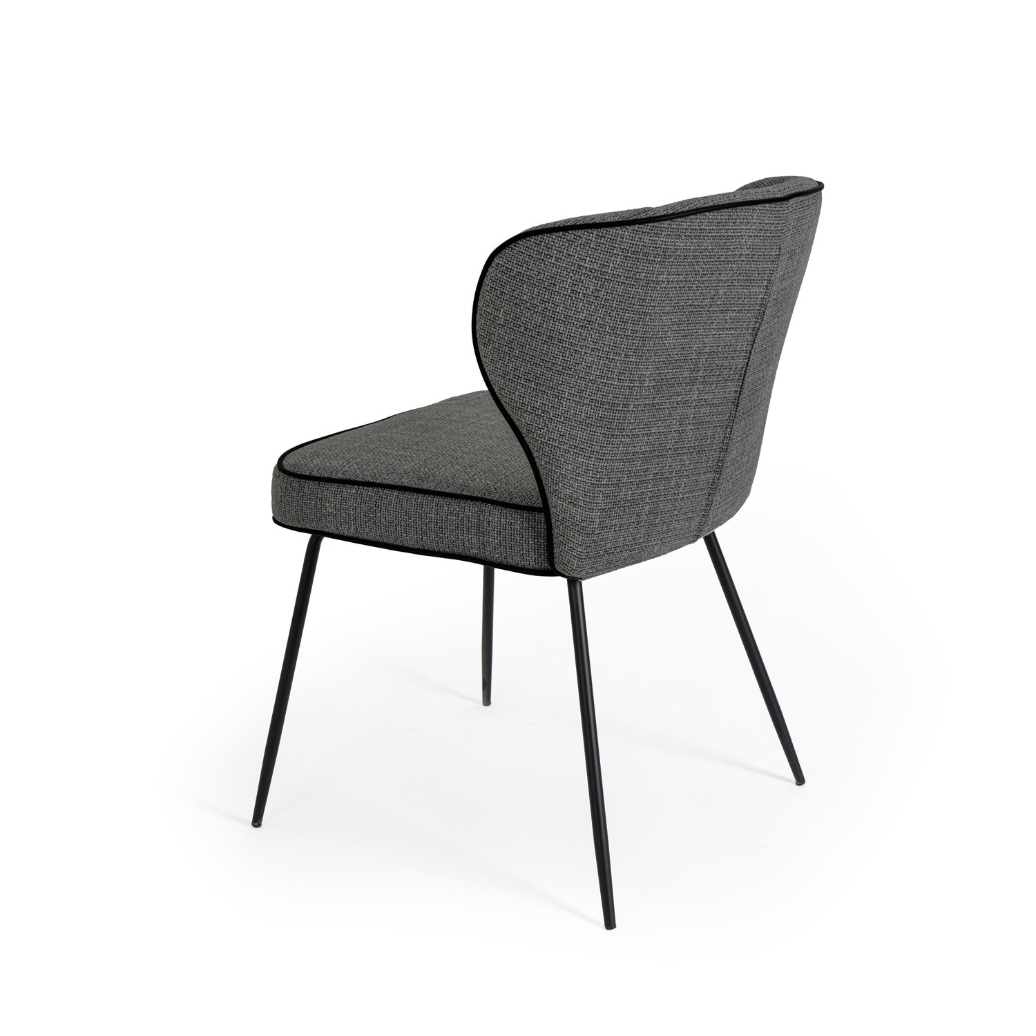 Sedia mayra grigio scuro