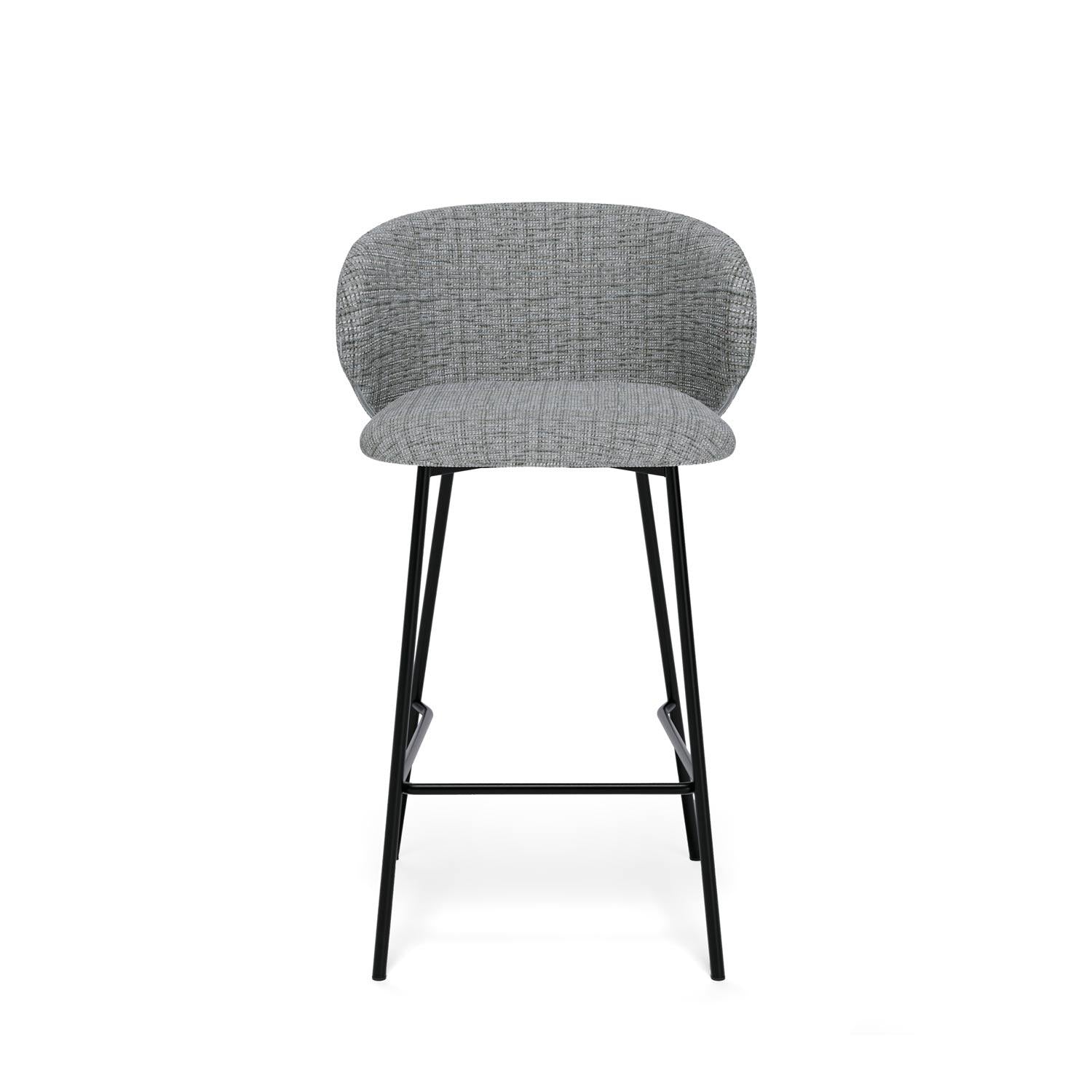 Sgabello raggi grigio