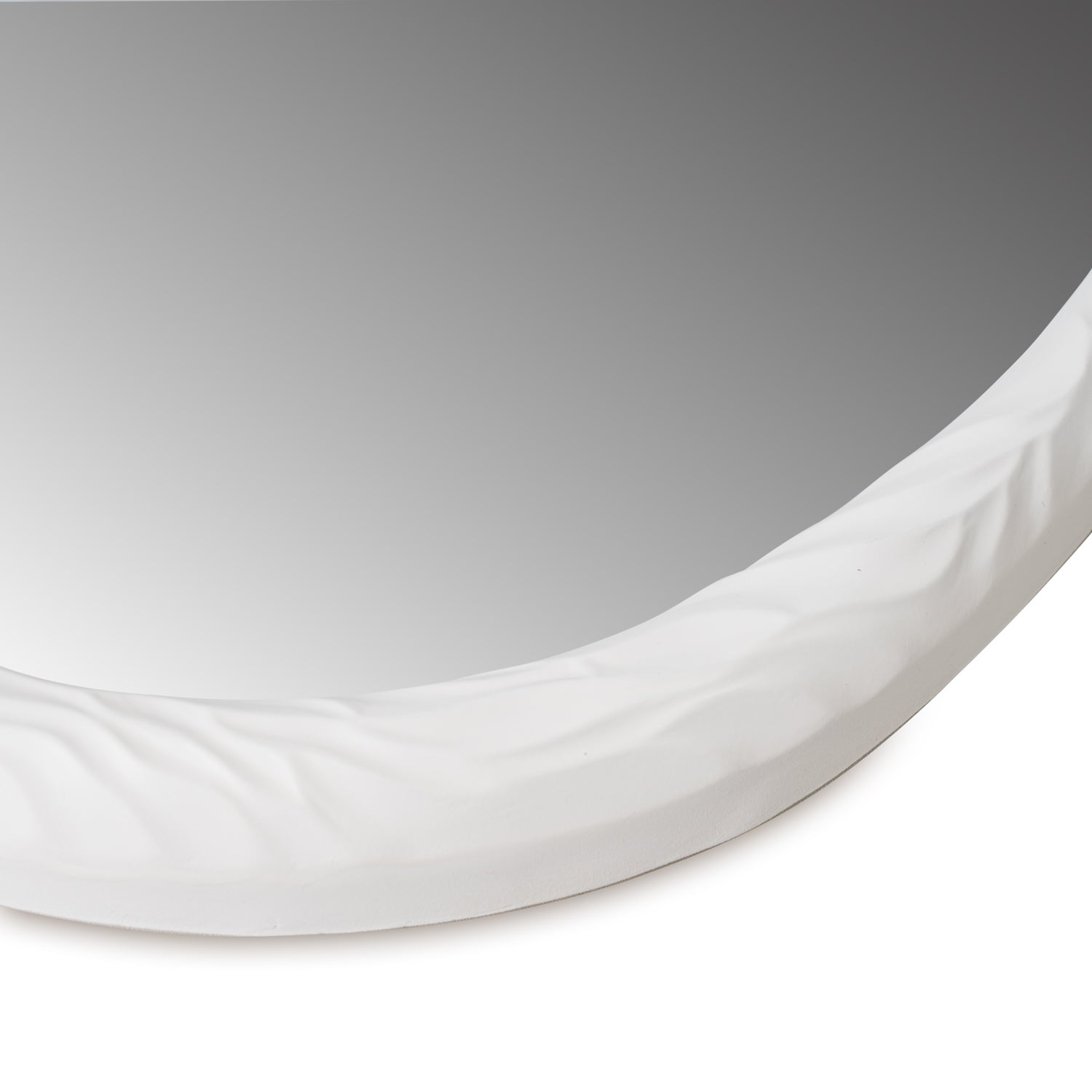 Specchio limerik bianco antico
