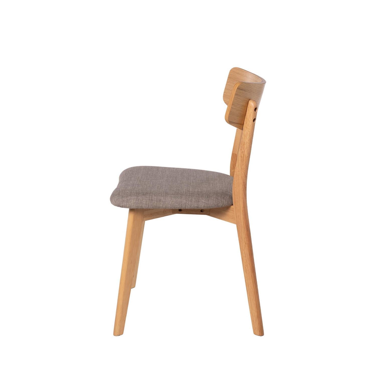 Sedia keira rovere grigio chiaro