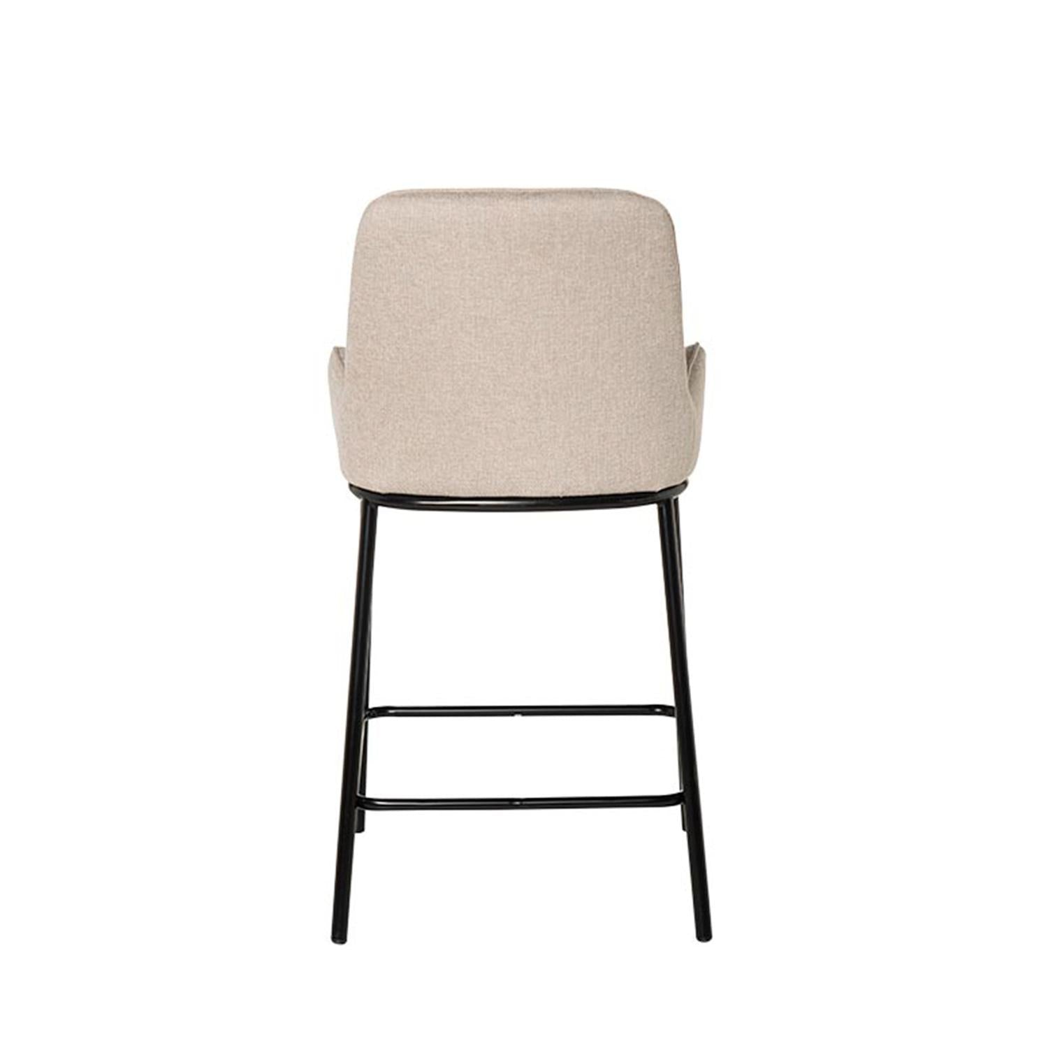 Sgabello milton beige