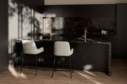 Sgabello milton grigio chiaro