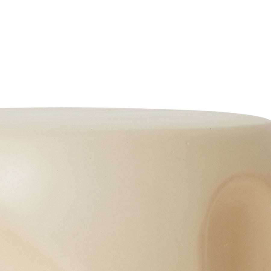Guscio del tavolino in ceramica Currents