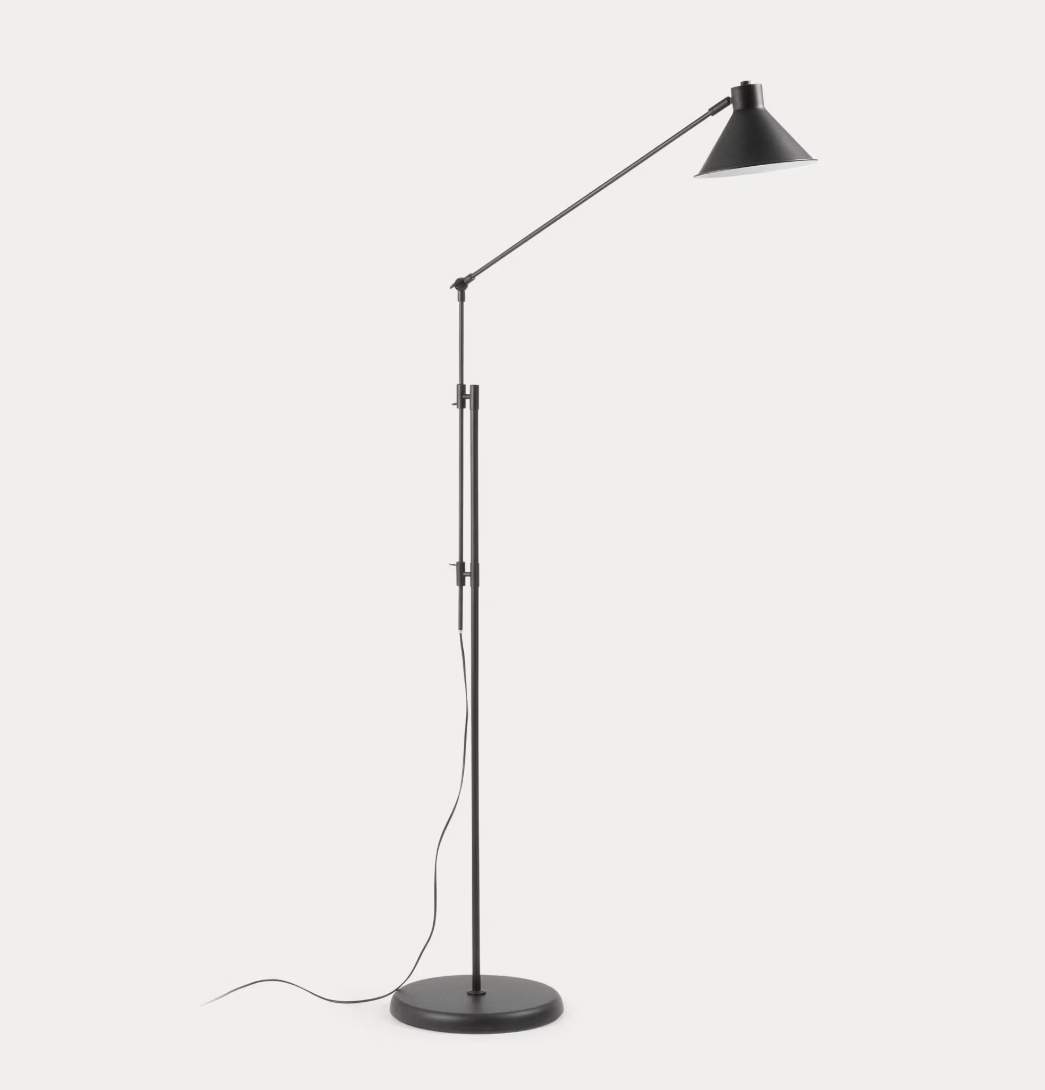 Lampada da terra Dione nero