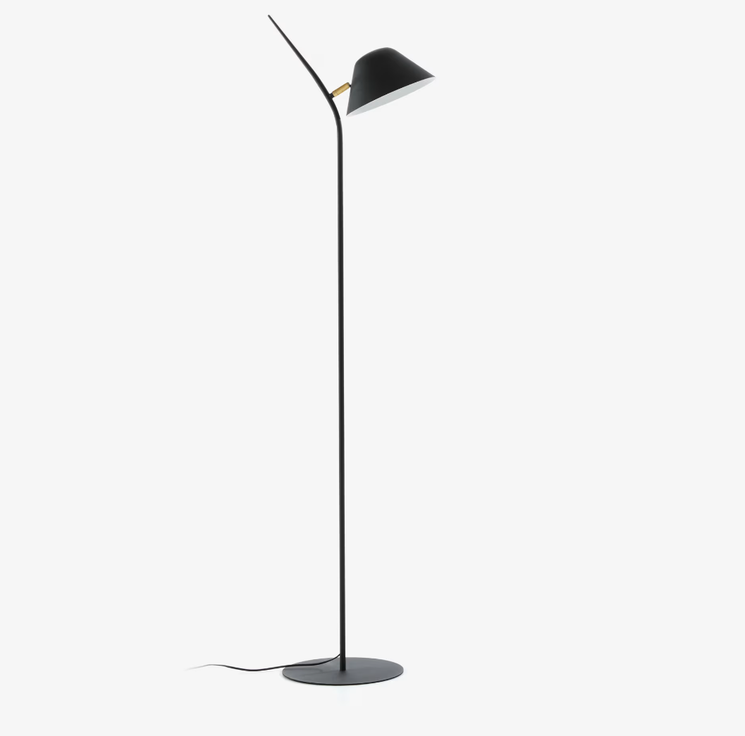 Lampada da terra Aurelia nero