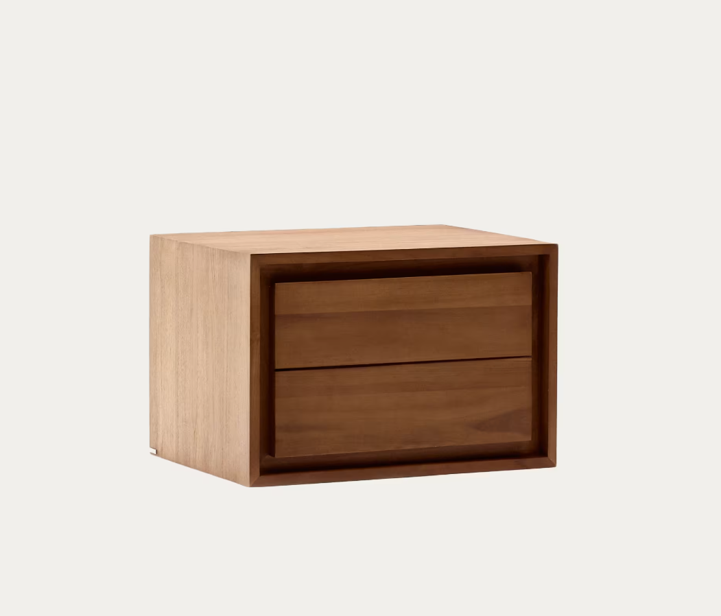 Mobile da bagno Kenta in legno massiccio di teak finitura naturale 60 x 45 cm