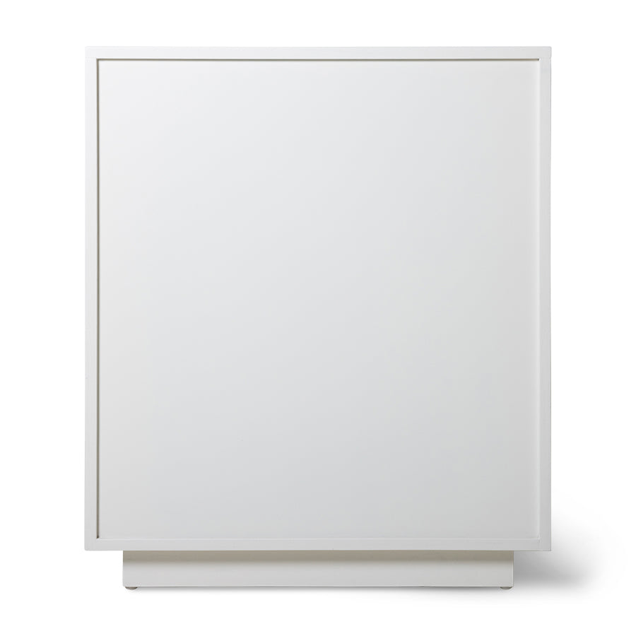Cassettiera, bianco guscio d'uovo