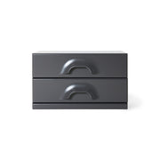 Cassettiera con 2 cassetti, antracite
