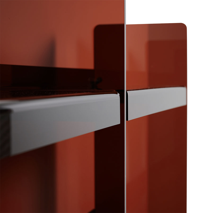 Mobile in acrilico 160 cm, marrone fumo