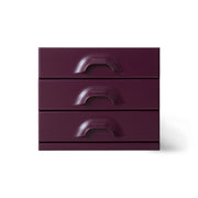 Cassettiera con 3 cassetti, gelso