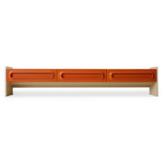 Credenza Space, arancione/crema
