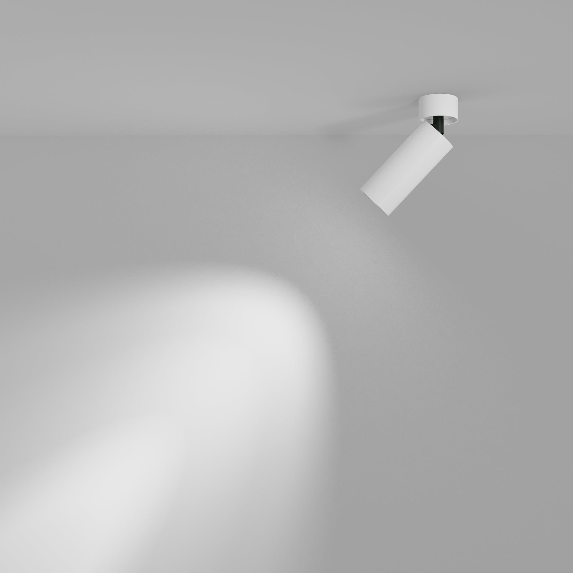 Lampada da soffitto FOCUS LED 4000K 1x12W 50° Dim Triac - Maytoni - Bianco - C055CL-L12W3K-W-D-W