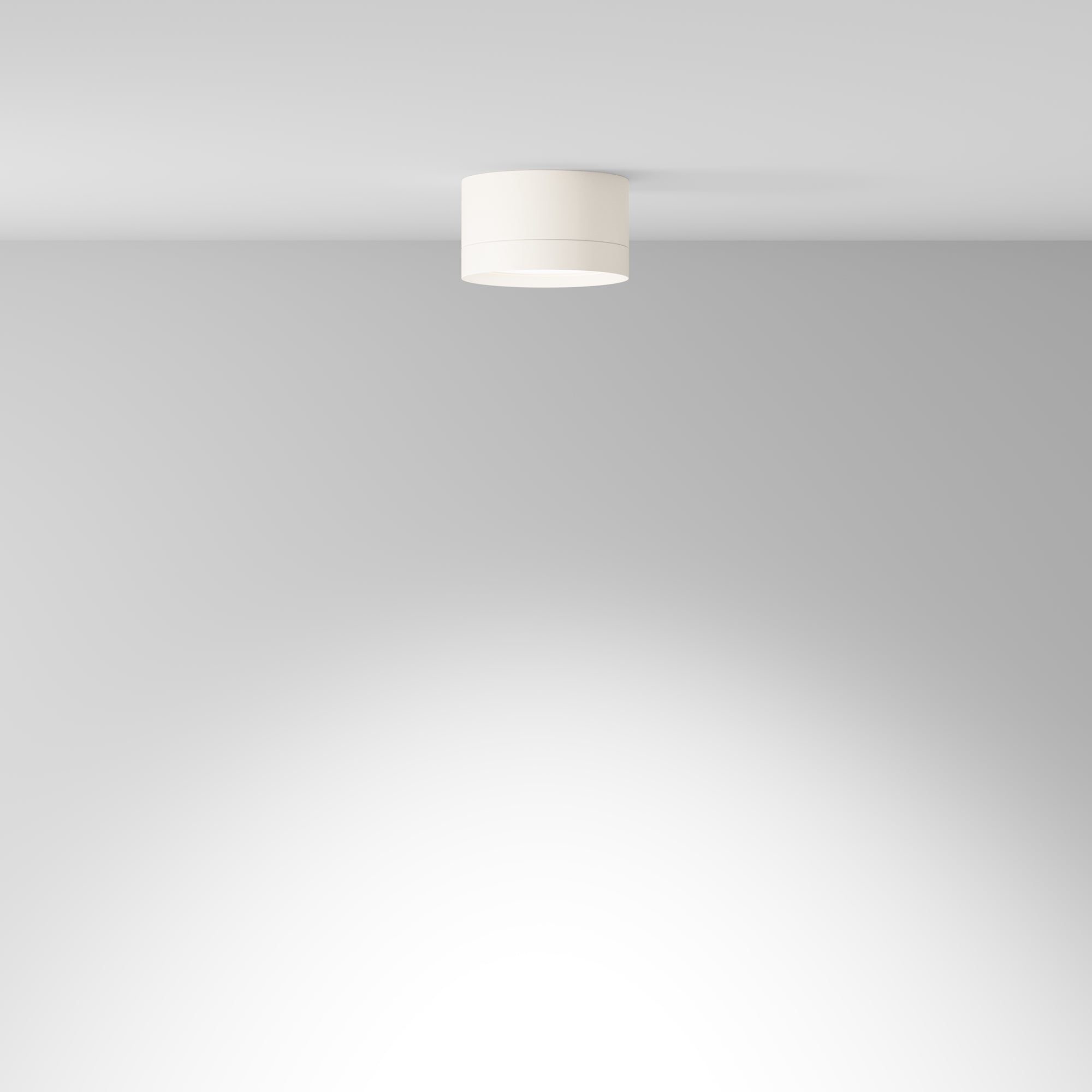 Lampada da soffitto Hoop GX53 1x12W - Maytoni - Bianco - C086CL-GX53-SRD-W