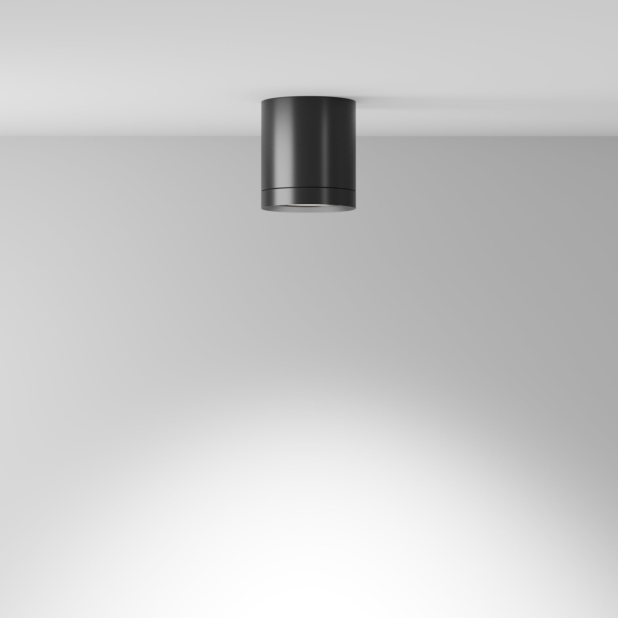 Lampada da soffitto Hoop GX53 1x12W - Maytoni - Nero - C086CM-GX53-MRD-B
