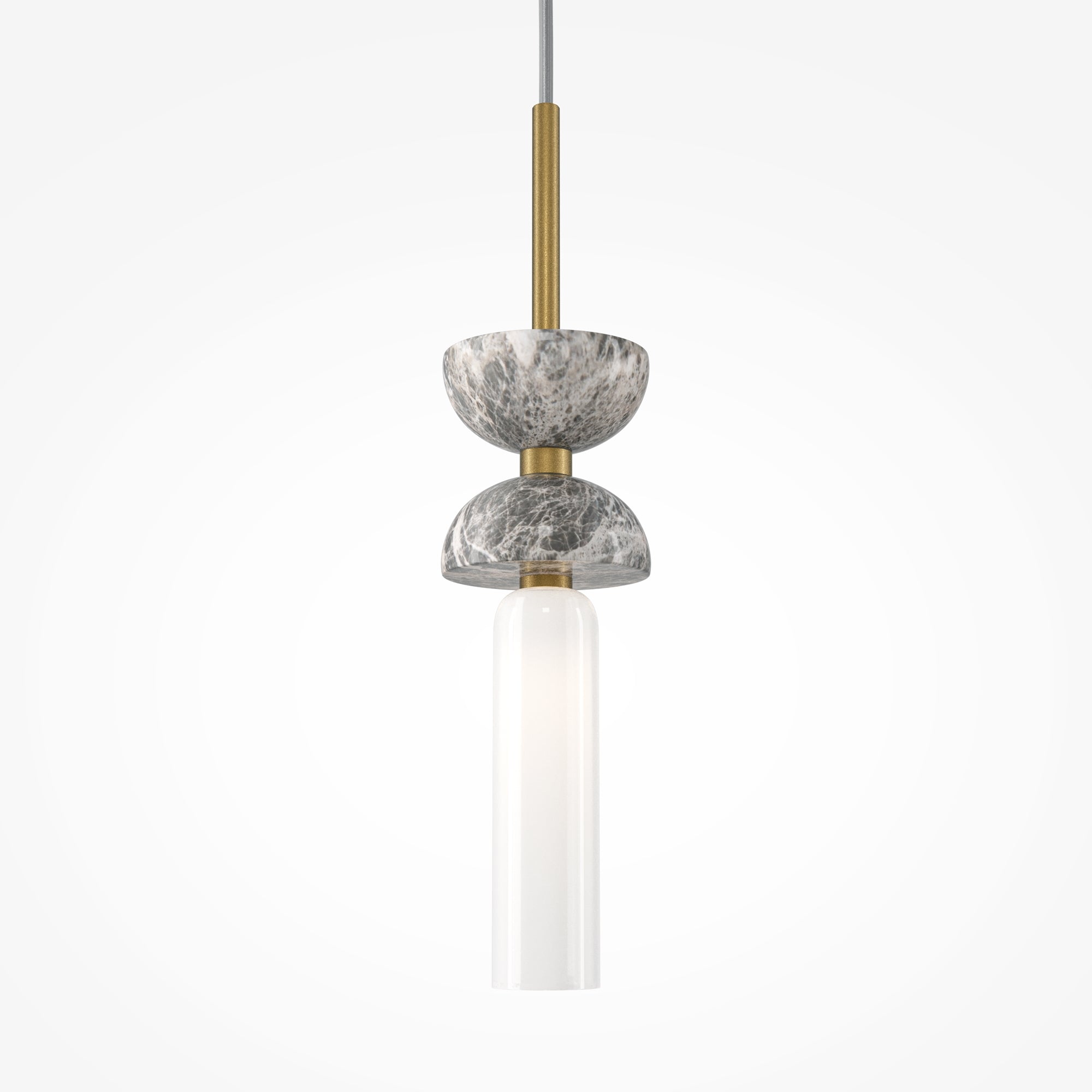 Lampada a sospensione Kyoto - Maytoni - oro e grigio - MOD178PL-01GR