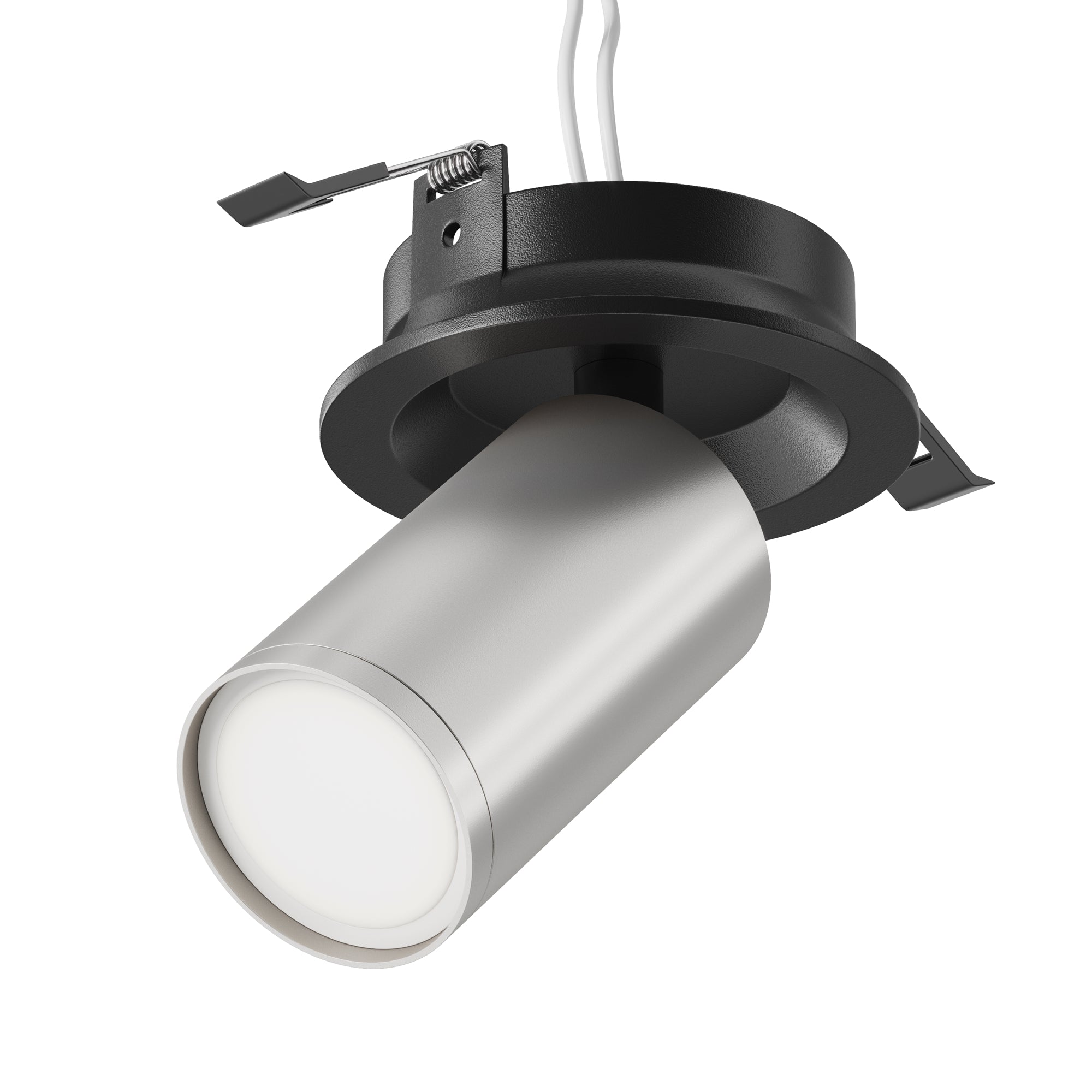 Una lampada da incasso FOCUS S GU10 1x10W - Maytoni - Nero - C048CL-U-1BS
