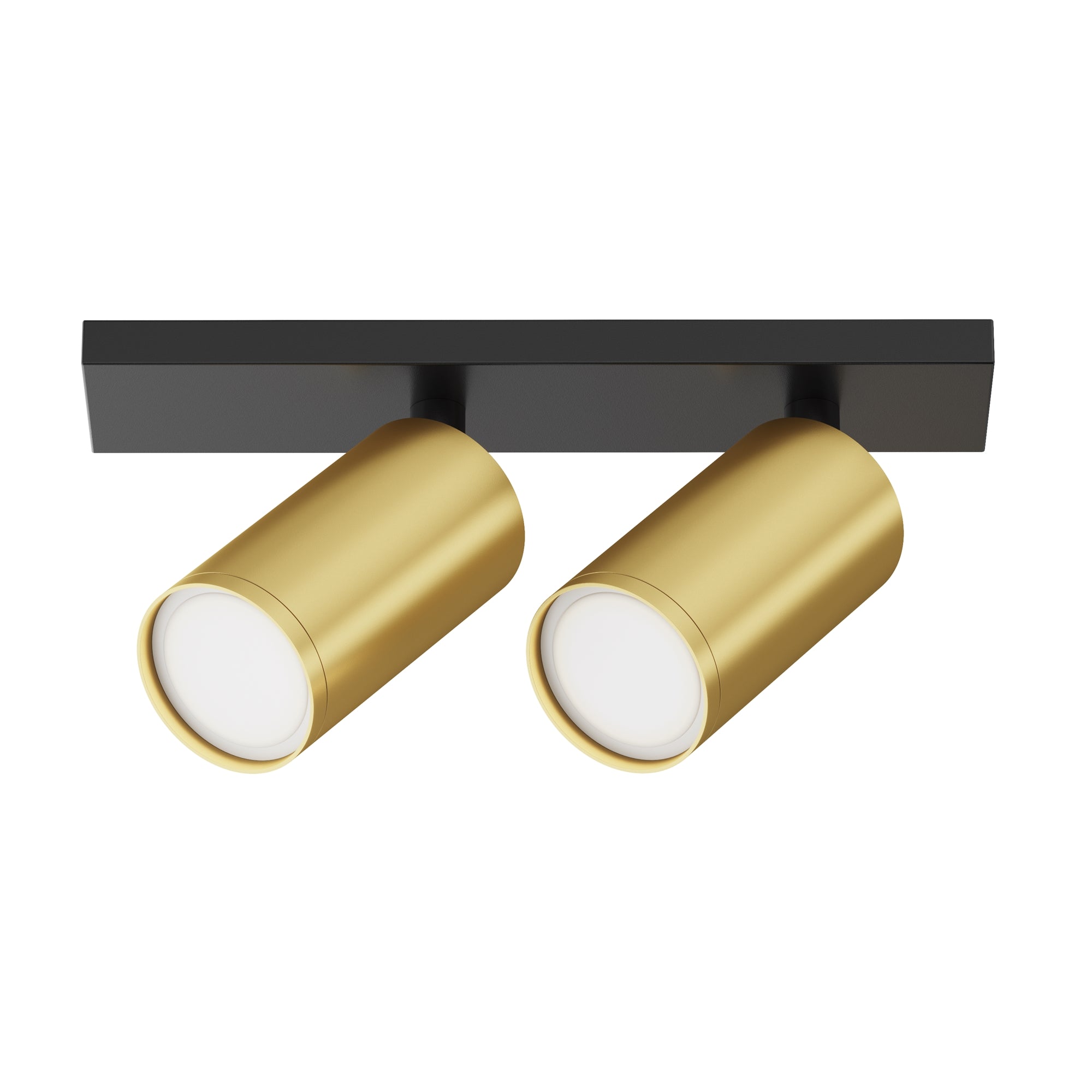Lampada da soffitto FOCUS S GU10 2x10W - Maytoni - Nero - C051CL-U-02BMG