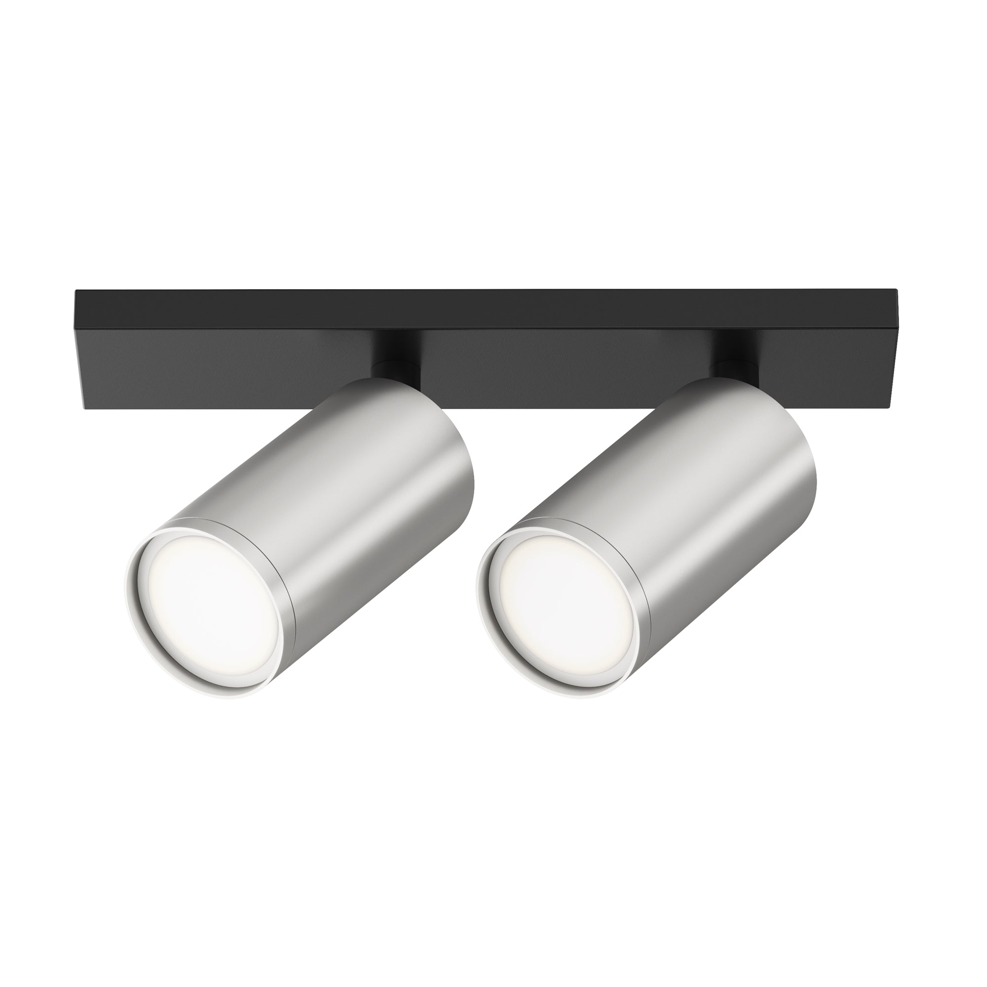 Lampada da soffitto FOCUS S GU10 2x10W - Maytoni - Nero - C051CL-U-02BS