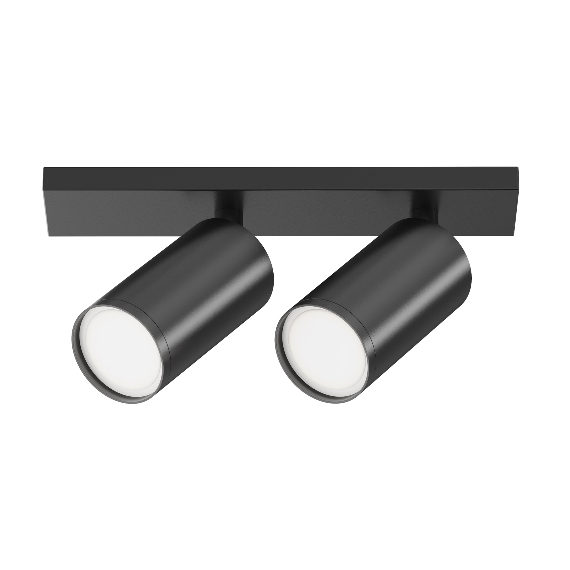 Lampada da soffitto FOCUS S GU10 2x10W - Maytoni - Nero - C051CL-U-2B