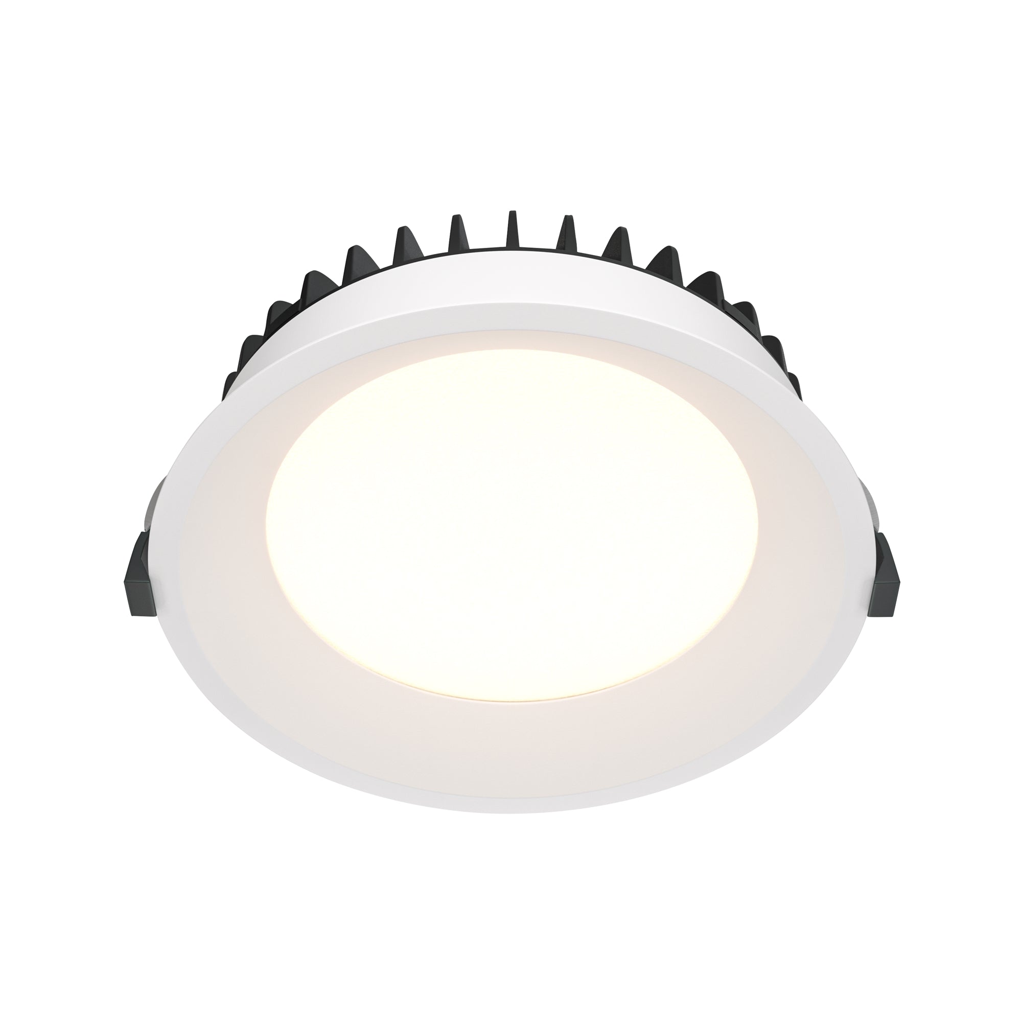 Una lampada da incasso Okno 4000K 1x24W 120° - Maytoni - Bianco - DL053-24W4K-W