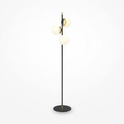 Lampada da terra Nostalgia - Maytoni - Nero e oro - MOD048FL-03G