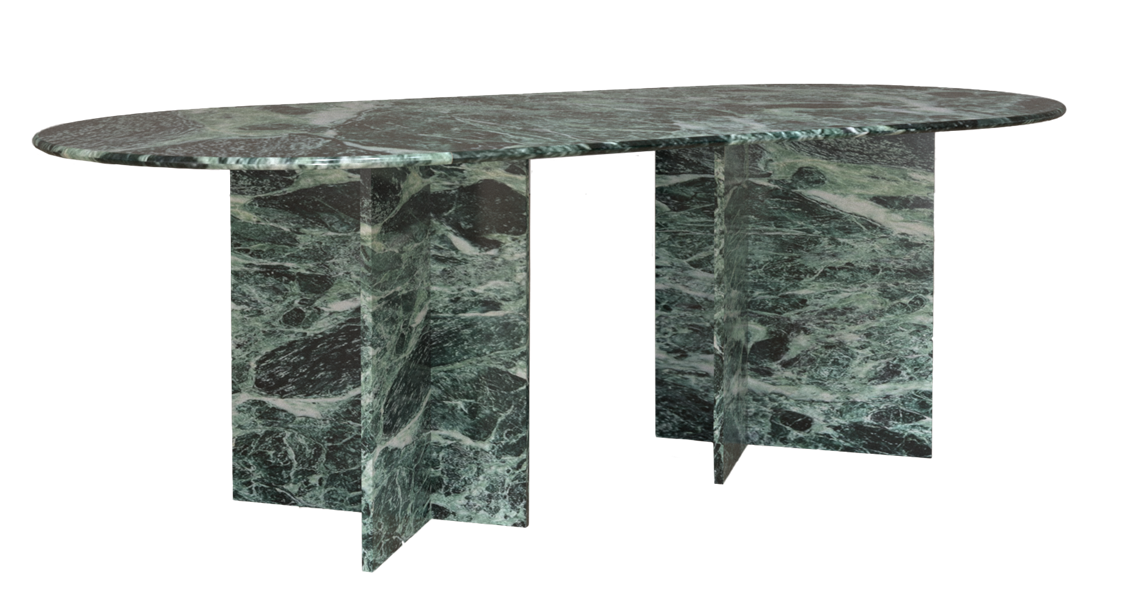 Table en pierre X 220x100cm - Fabriquée en Italie