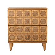 Cassettiera Vester, Marrone, MDF