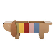 Libreria Charlie, Marrone, MDF