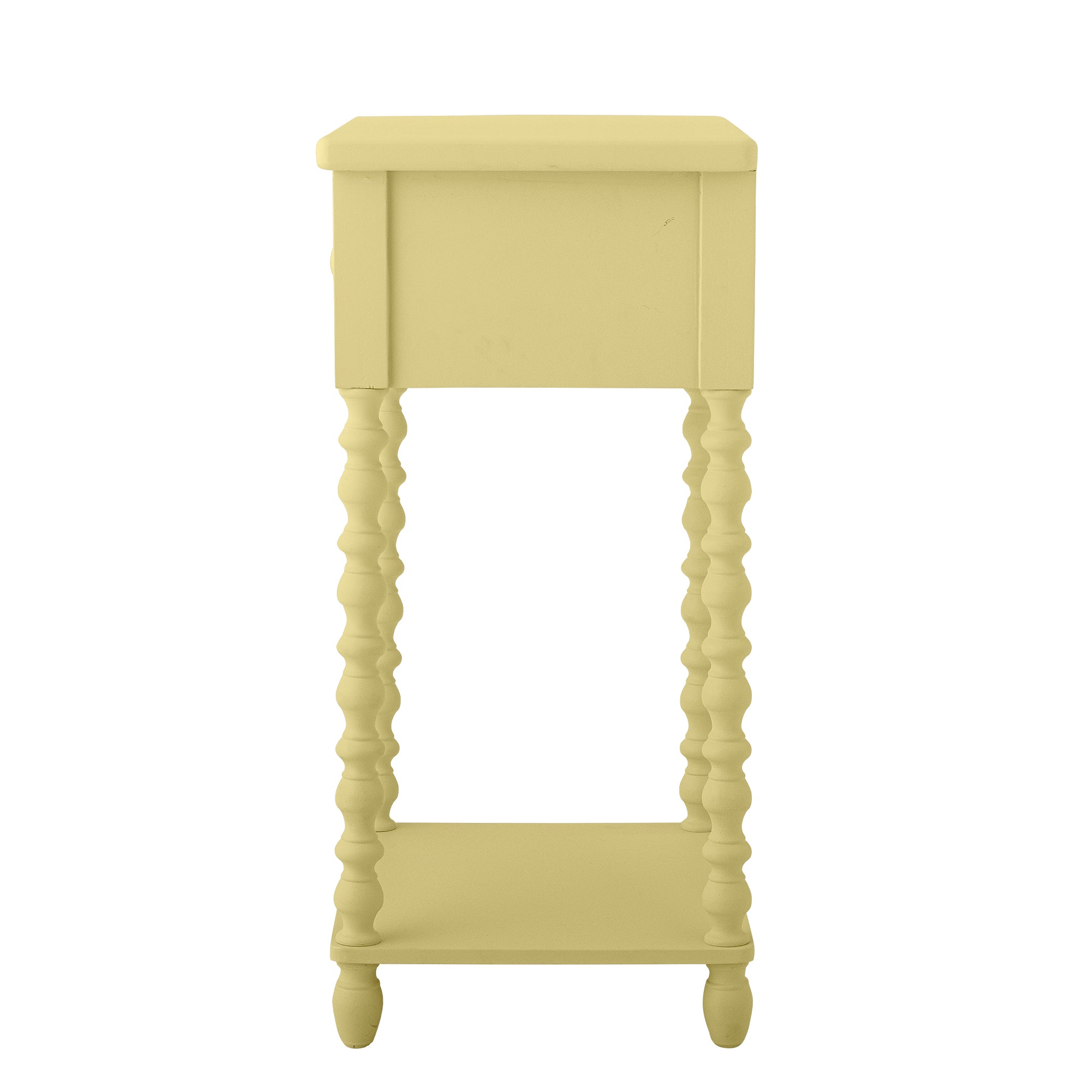Tavolino Salino, Giallo, Pino