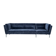 Divano Rox, Blu, Poliestere
