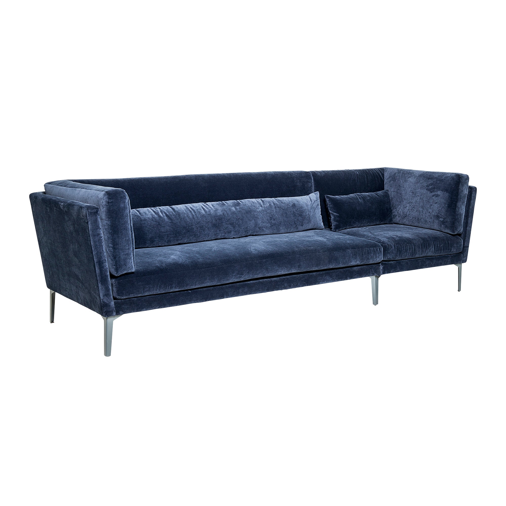 Divano Rox, Blu, Poliestere