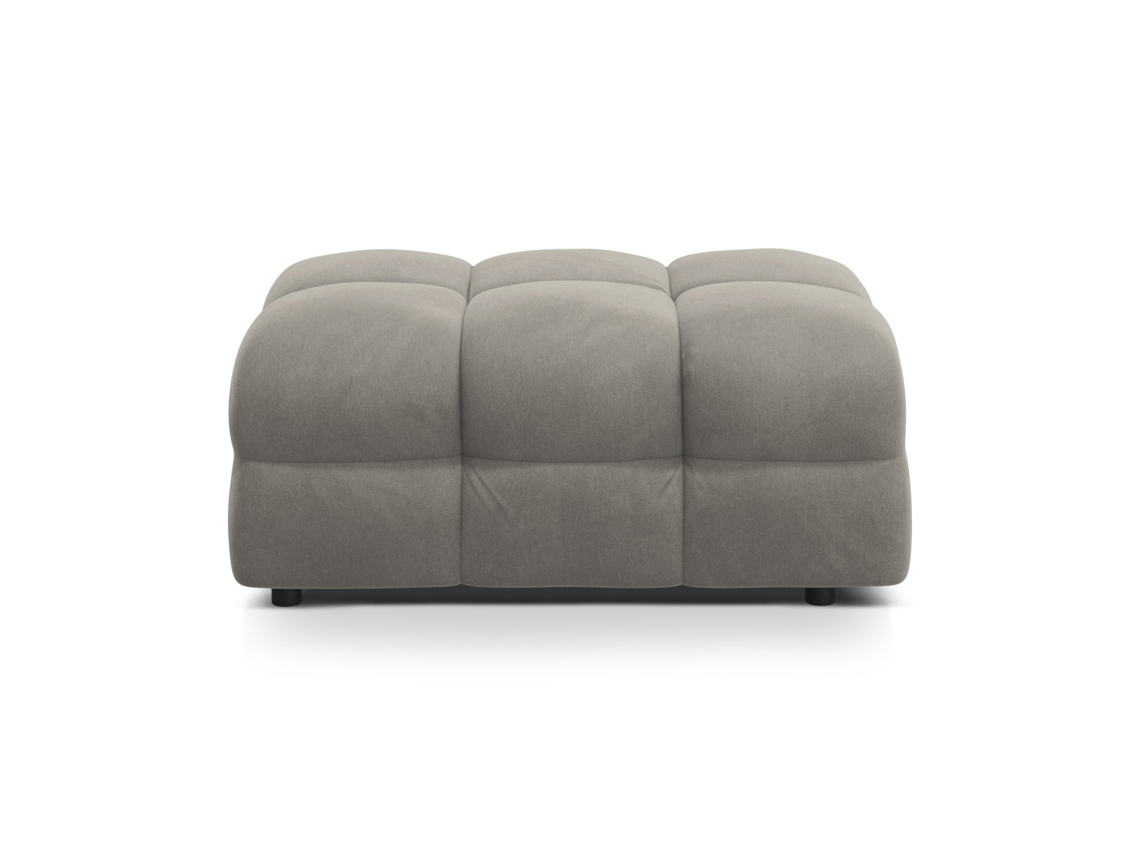 Pouf in velluto, "Kendal", 1 Posto, 104x72x45
