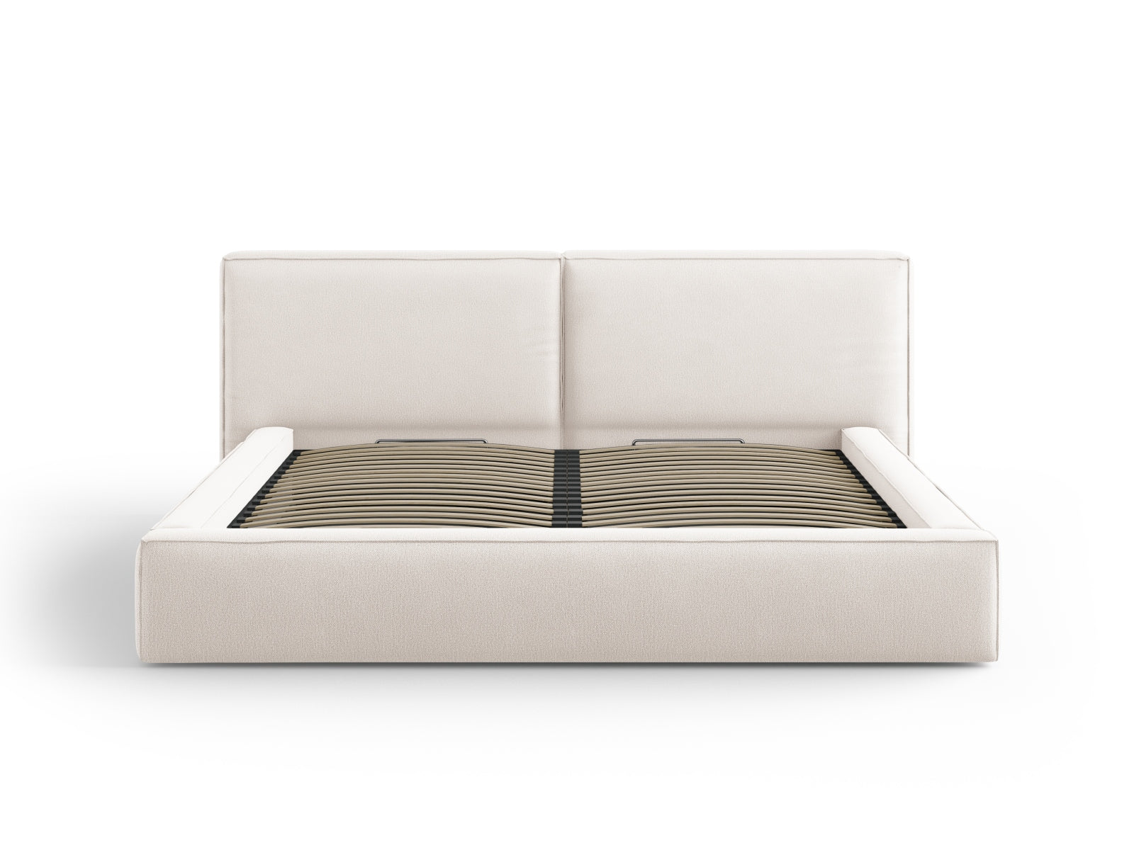 Letto contenitore con testiera doppia, "Jodie", 228x251x97,5