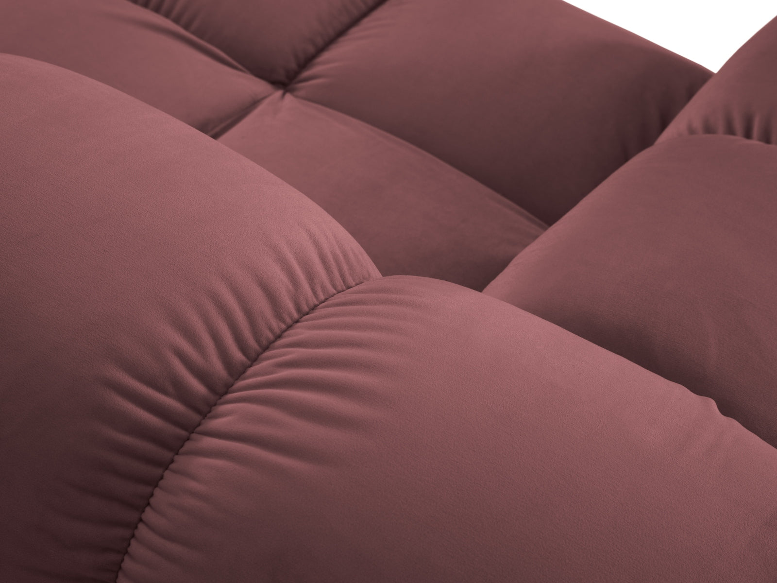 Divano angolare con chaise longue, "Bellis", 4 posti, 282x155x70