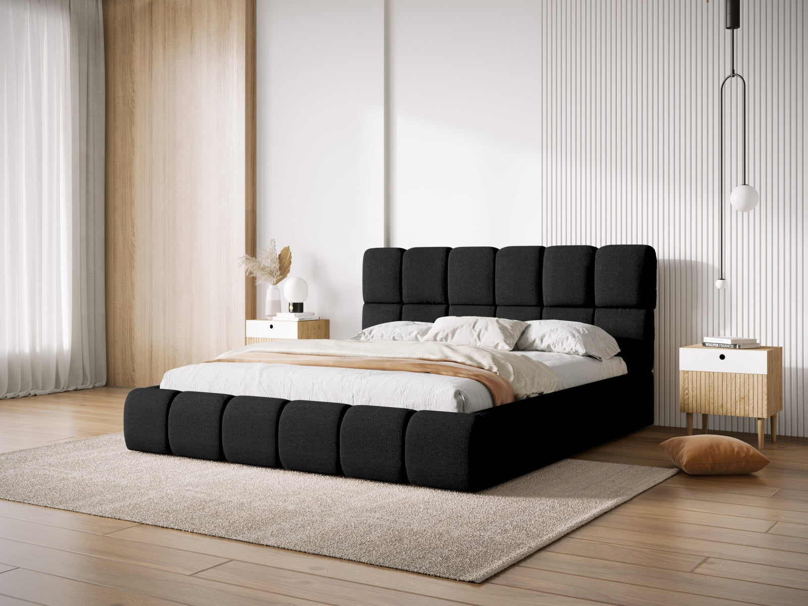 Letto contenitore, "Bellis", 220x200x100