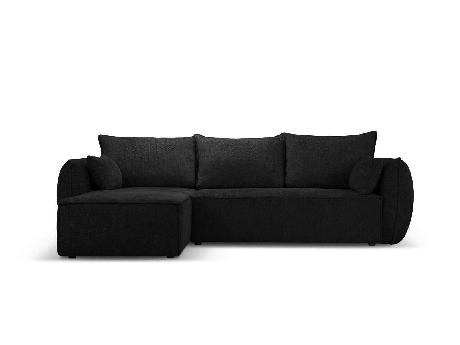 Divano angolare con funzione letto e box, "Kaelle", 4 posti, 252x165x87