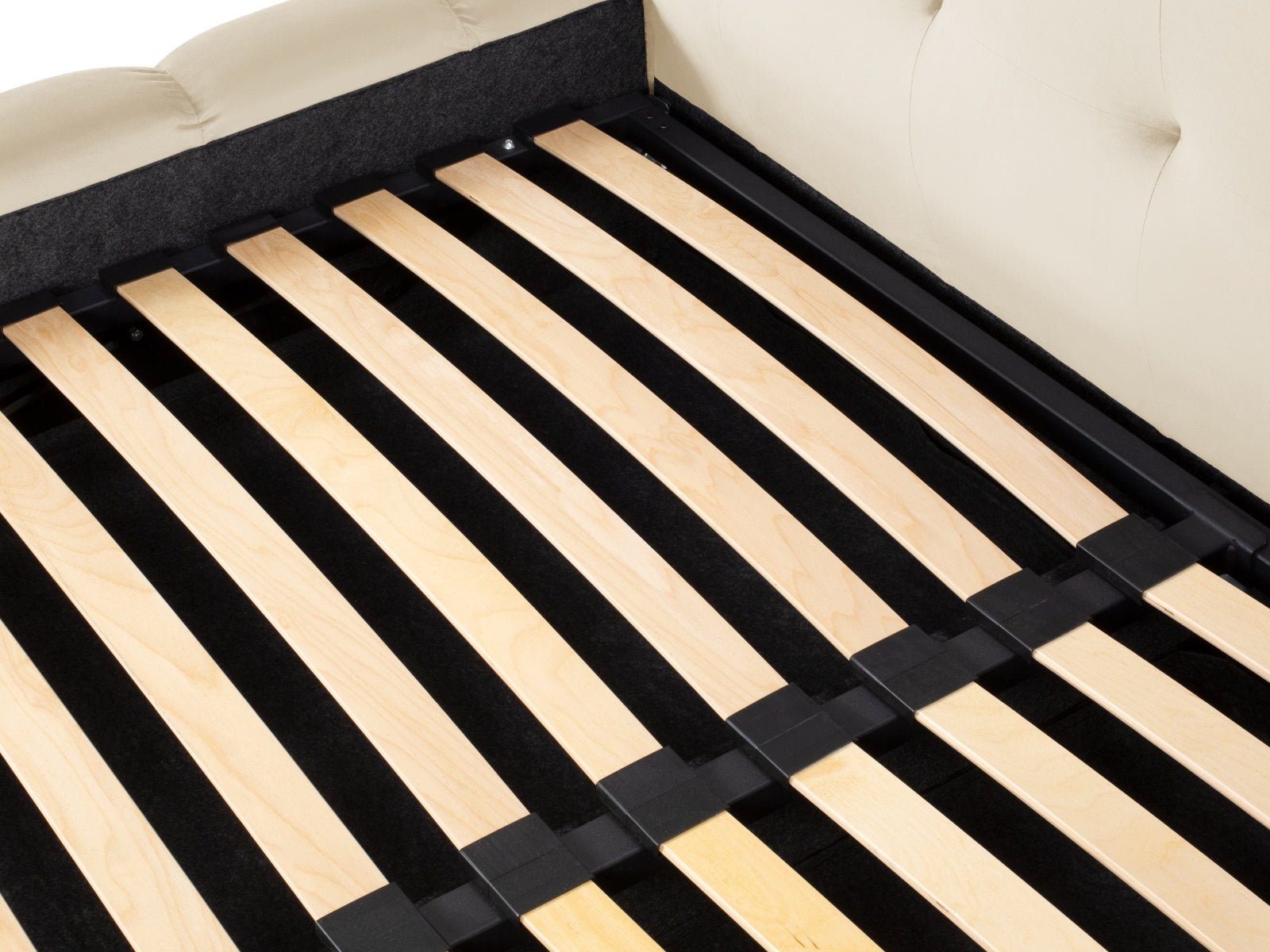 Letto contenitore con testiera doppia, "Mamaia", 230x300x100