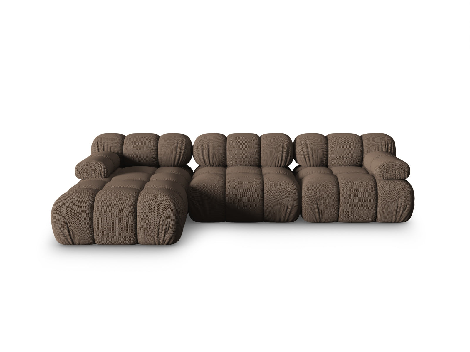 Divano angolare con chaise longue, "Bellis", 4 posti, 282x155x70