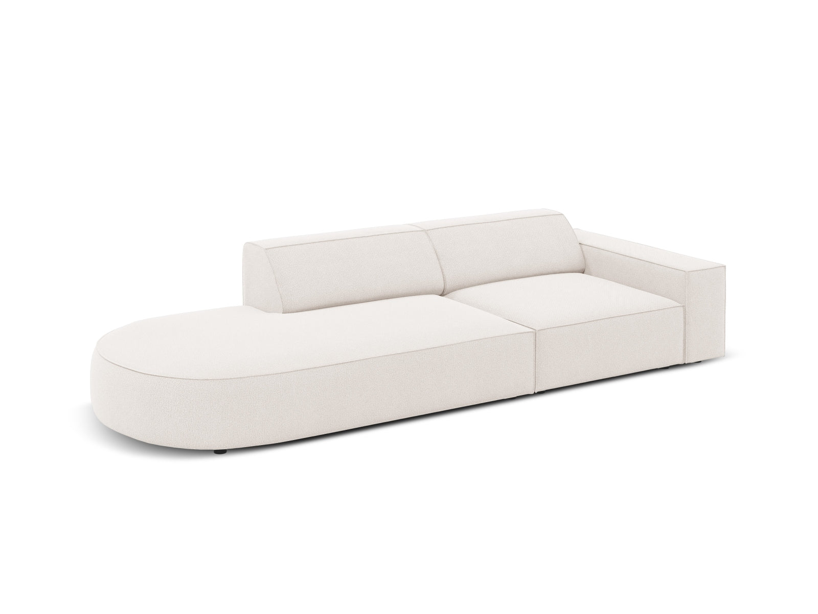 Divano, "Jodie", 3 Posti, 262x102x70, arrotondato
