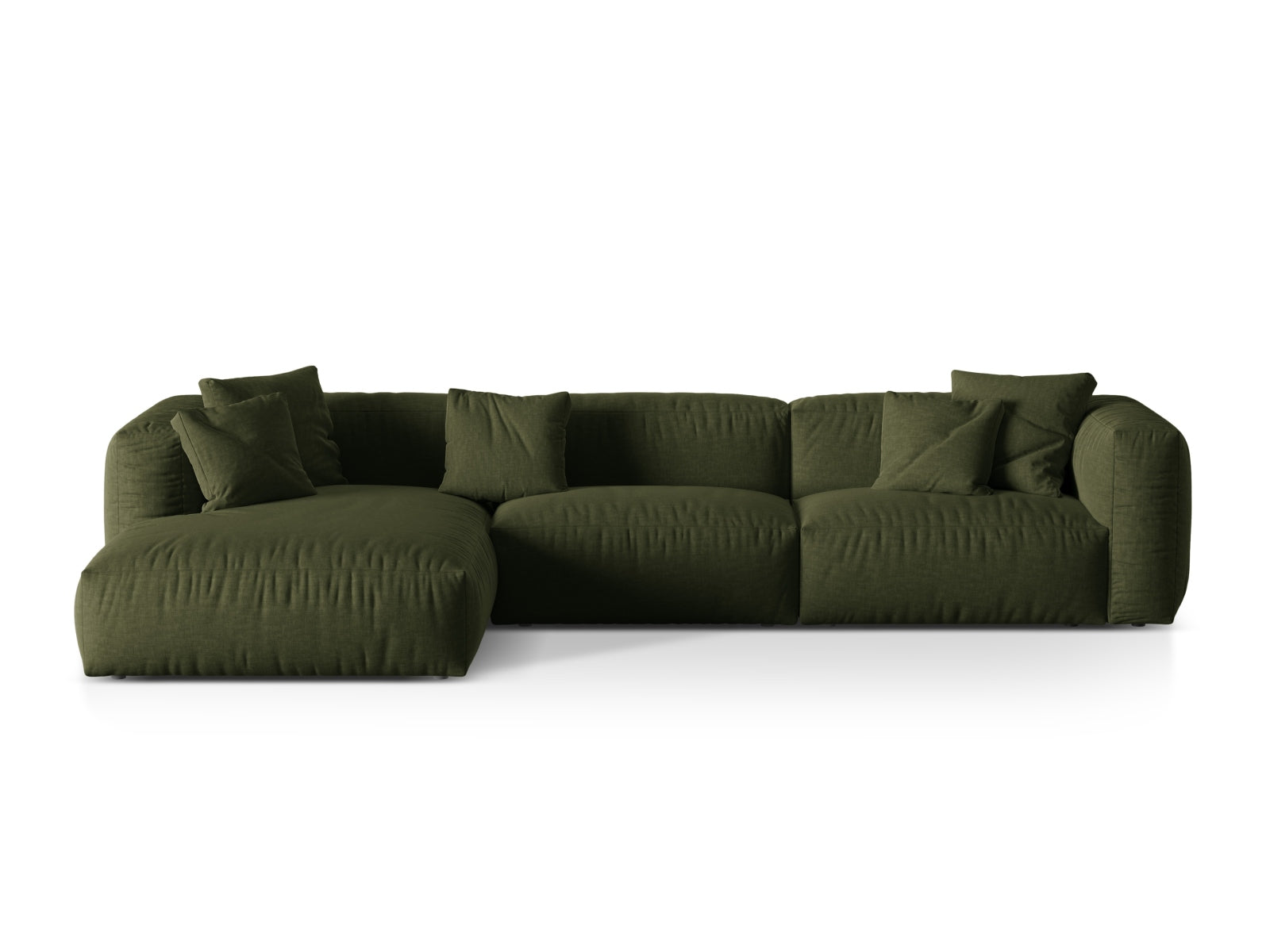 Divano angolare componibile , "Martina", 3 posti, 330x176x75